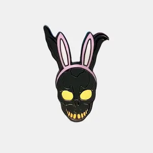 Donnie Darko Frank the Bunny glow-in-the-dark enamel pin