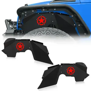 【EYOUHZ】Fender Wells for 2007-2018 Jeep Wrangler JK & JKU Unlimited 2/4 Doors (2 PCS)