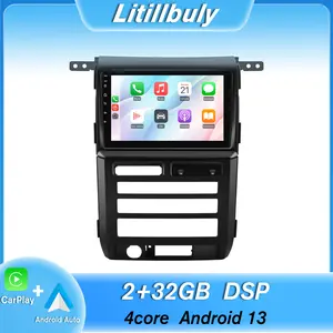 Car Stereo for Ford F150 2009-2012 Only Fit Auto AC touch screen has Android Auto Wireless Carplay, Bluetooth WIFI supports GPS Navigation