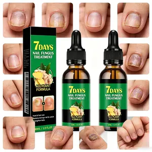 Toenail Fungus Treatment Extra Strength -Antifungal Nail Solution for Thick, Brittle &Discolored Nails - Undecylenic Acid & Ginger Extract, Fast-Acting Nail Repair, Vegan & Cruelty-Free