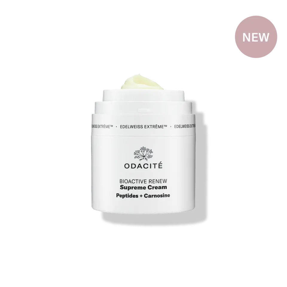 Bioactive Renew Supreme Cream with Edelweiss Extrême, Peptides & Carnosine for Hydrating Skin Barrier Support