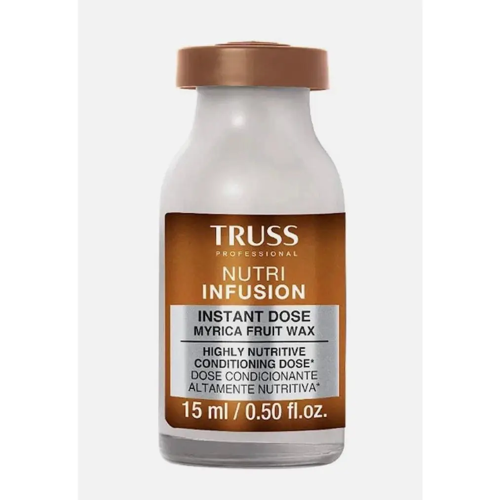 Truss Nutri Infusion Haircare Instant Dose Leave-In Treatment Oil - 0.50 Oz, Moisturizer, Hydrating Plant-Powered Seed-Based Hair Product Hair Restore Hair Skin Oil