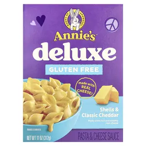 Annie's Homegrown Deluxe, Shells & Classic Cheddar, 11 oz (312 g)