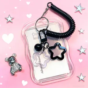 High-Quality Transparent Card Holder for Students & Employees, Durable ID Protection Case for Campus & Commuting Use, ID Badge Holder