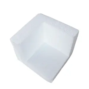 FixtureDisplays® 8PK Polystyrene Corner Protector for Packaging Shipping Boxes 3X3X3", 19 kg/cubic meter Density 15581-3*3*3-8PK-NF