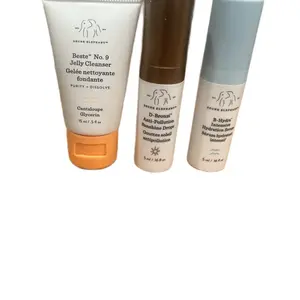 Drunk Elephant Bestie Cleanser 15 ML PLUS DBRONZI 5 ML AND BHYDRA 5 ML PLUS A FREE SAMPLE!!!! for Facial Cleansing - Skincare, Skin Repair Gentle Facial Wash Comfort