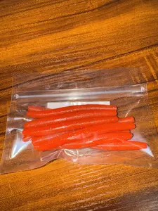Blasin Orange 4 Inch Senko Worms 10 Pack