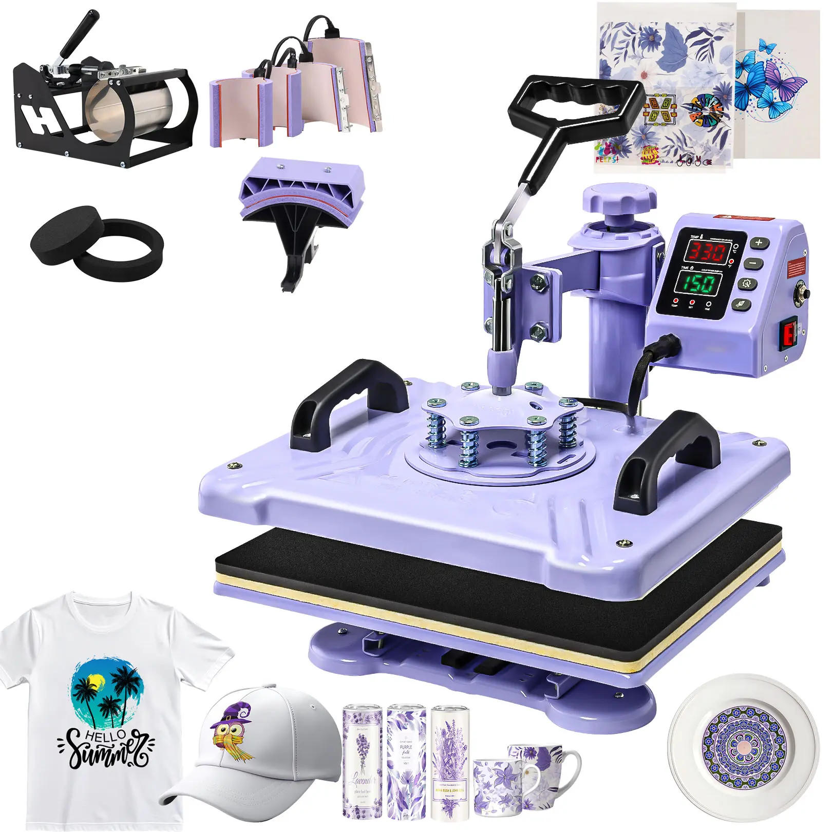 Dark Purple 8 in 1(15x12inch)