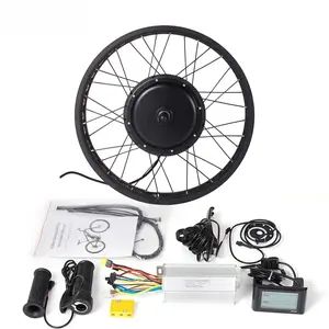 48V1500W Electric Bicycle Conversion Kit with ReaMotor Wheelfor 26in x4.0 190mm drop out SW900