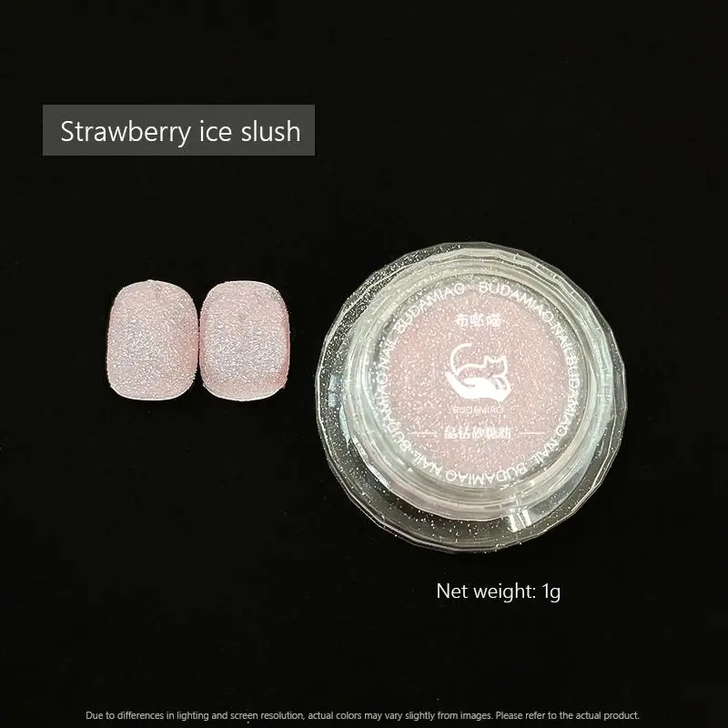 Strawberry ice slush