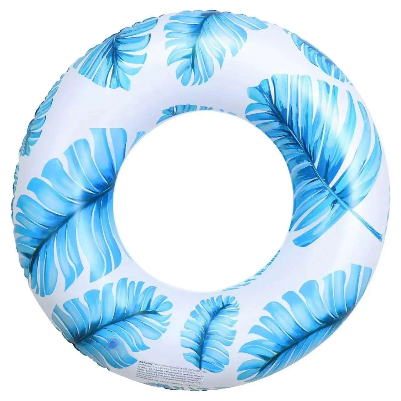 Pool Float For Swimming  Inflatable Swim Tube Floaties Teens Adults Tropical Leaf Printed Ring Party Decoration