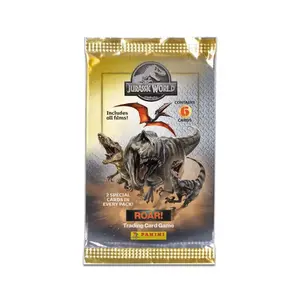 Jurassic World Trading Card Pack (Model 8051708025293) – Random Pack Delivery