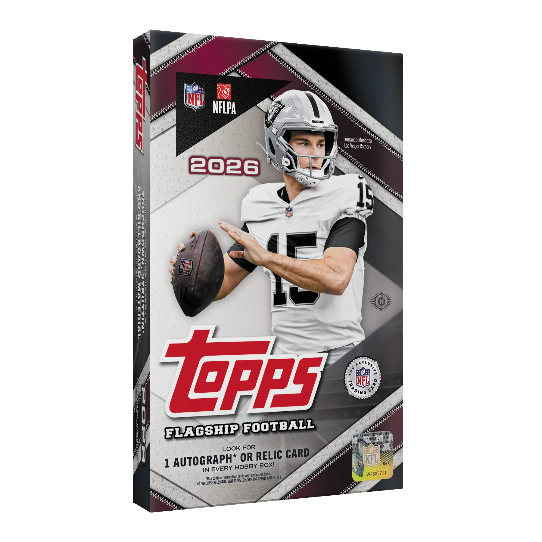 2026 Topps Flagship Football Hobby Box or Pack