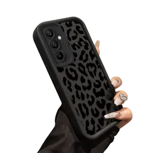 Stylish New Leopard Print Phone Case for Samsung Galaxy A56, A36, A26, A16, A55, A54, A53, A52s, A35, A34, A33 5G - Creative Design Full Camera Protection Shockproof Cover Suitable for Samsung Galaxy A15, A14 , A52, A51, A13, A12, A25, A06, A71 Cellphone