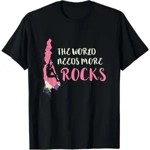 Rock Climber The World Needs Mountain Climbing Rock Climbing T-Shirt