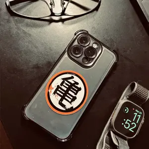 Dragon Ball Son Goku and Master Roshi Aesthetic Design Pattern Casing For iphone 16 15 14 13 12 Plus Pro Max Flaunt Mobile Phone Case Soft Silicon TPU anti-drop Drop Protection Shockproof Protector Vintage unique Fashion Trend Anti-scratch Smartphone Cove