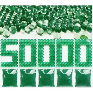 Soft Gel Ball Refills 50000pcs 7-8mm (5 Packs), High Water Content Recreational Paintball Accessories, Safe Indoor & Outdoor Play for Ages 14+