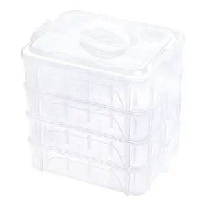 Stackable Clear Storage Box/Organizer for Holding 80 Spools Home Embroidery & Sewing Thread Thread Storage Hacks Organization Ideas New brothread DIY Crafting Beginner Embroidery Multi Compartment Design