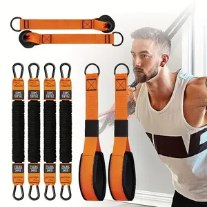 Home Fitness Equipment, Resistance Bands for Triceps, Back, Arms, Abdominal Muscles, Shoulder Exercises, Door Anchor Included