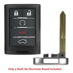 2008 - 2014 Cadillac Smart Key Shell, Key Fob, Car Key Holder
