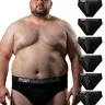 8-Pack Men's Seamless Breathable Comfort Stretch Elastic Casual Fitted Briefs, Fashion Sporty Athletic Stretchy Casual Underwear, Sportswear, Available in Plus Size, All Seasons Wear
