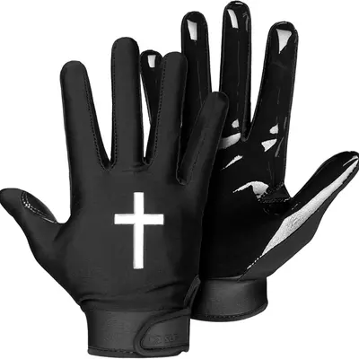 Trust God Football Gloves TikTok Shop - Main Image