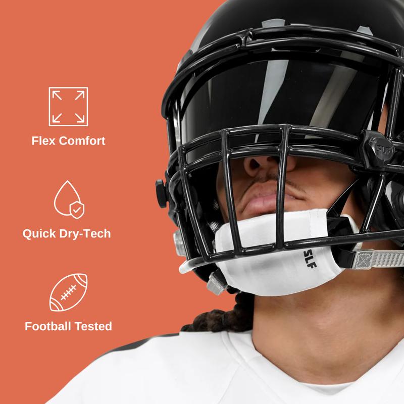 SLEEFS Chin Strap Cover - Multiple Colors - Soft Stretchy Polyester Mesh Blend for Maximum Comfort - Fits Most Standard Helmet Straps - Moisture-Absorbing Fabric for Cool Dry Play