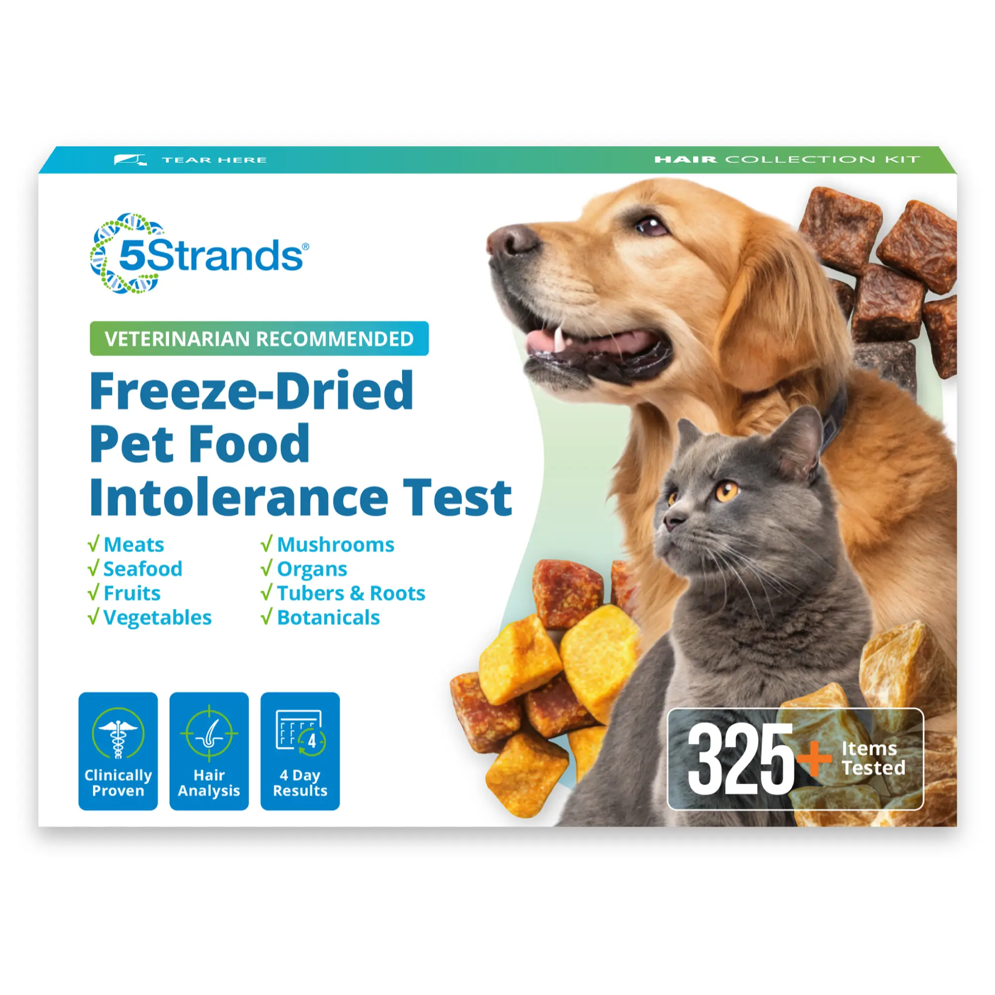 5Strands Freeze-Dried Pet Food Intolerance Kit