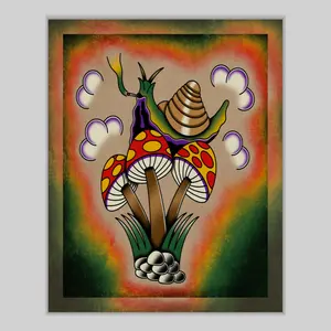 8x10 Vibrant Art Print - High Quality Gloss Paper