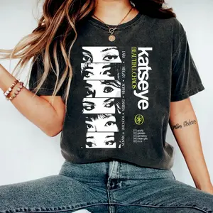 Vintage Katseye 90s Shirt, Beautiful Chaos Tee, Katseye Kpop Sweatshirt, Katseye Gnarly Shirt, Eyekon Kpop Fan Merch LOM 31Z