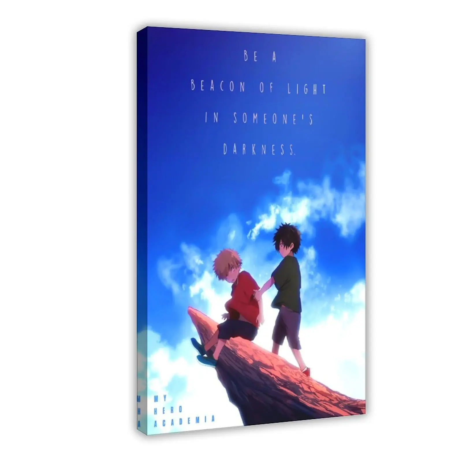 Anime My Hero Academia Deku VI Canvas Poster Wall Art for Home Bedroom Office Dorm Room Decor
