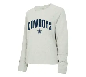 NFL Dallas Women's Ultra Soft Luxe Pullover Crewneck NFL Dallas Women's Ultra Soft Luxe Pullover Crewneck