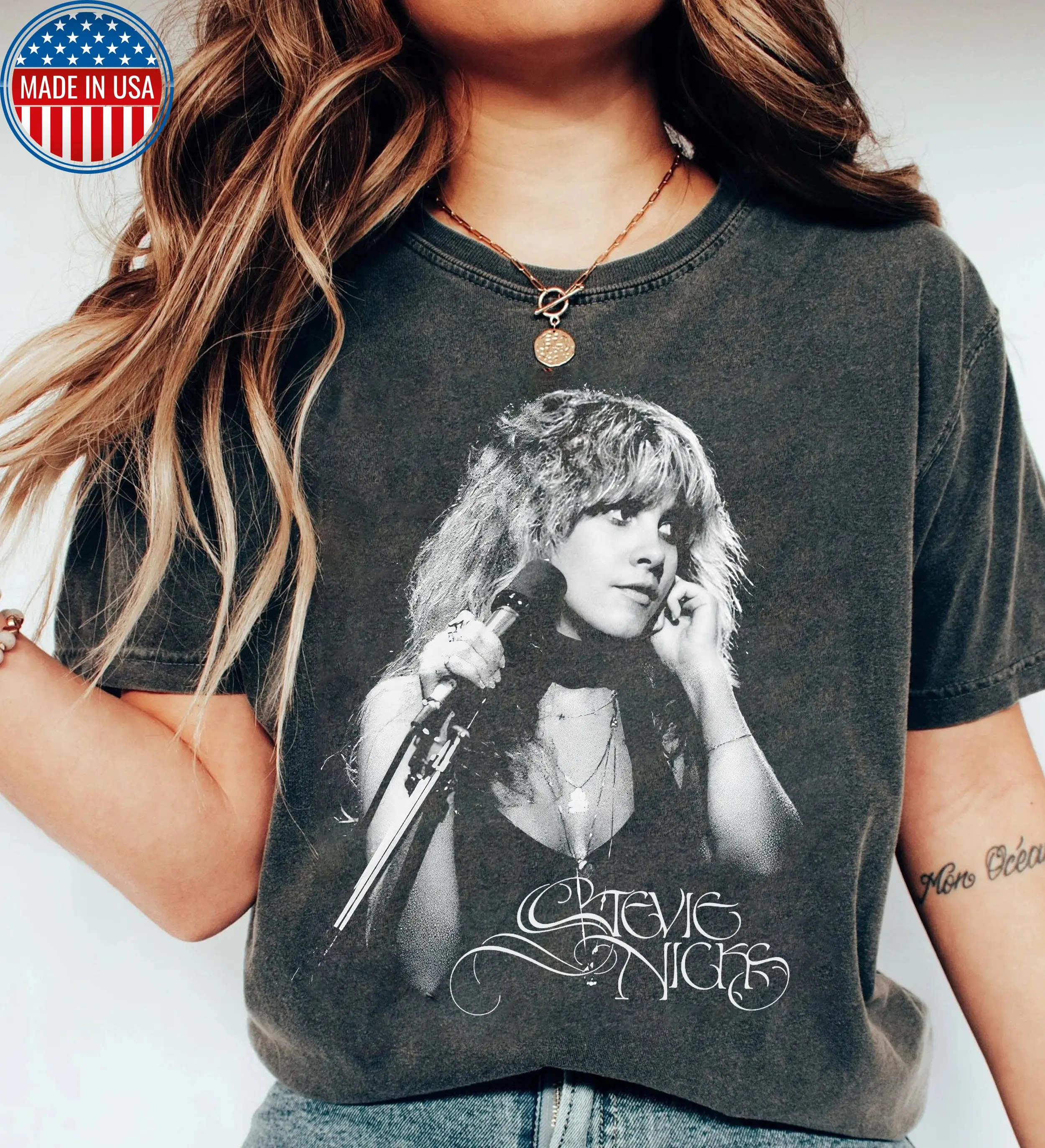 Retro Stevie Nicks Tour Shirt, Stevie Nicks 2024 Tour Shirt, Stevie Nicks Concert Merch Unisex Graphic, Trending Shirt, Gift For Fans