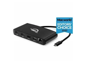 OWC 5-Port Thunderbolt mini Dock With Dual 4K HDMI Dual USB + Gigabit Ethernet