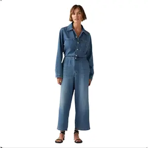 LEVIS: LINEN+ DENIM ICONIC JUMPSUIT Fit Womenswear