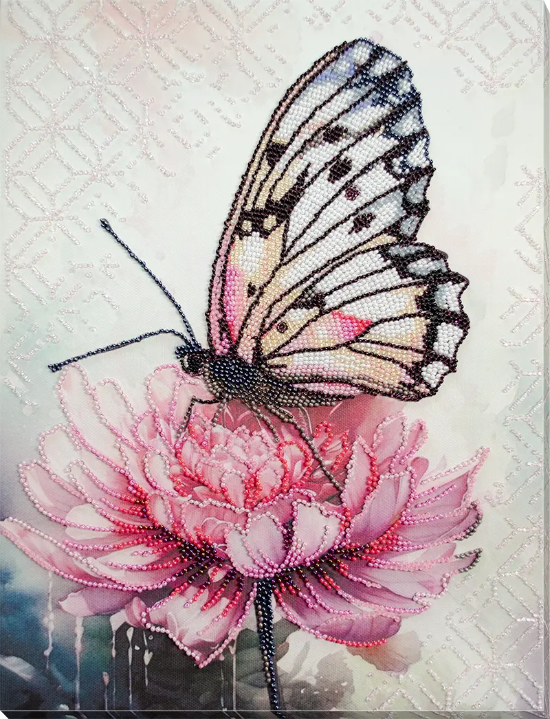 Petal Dream Bead Embroidery Kit by Abris Art AB-927