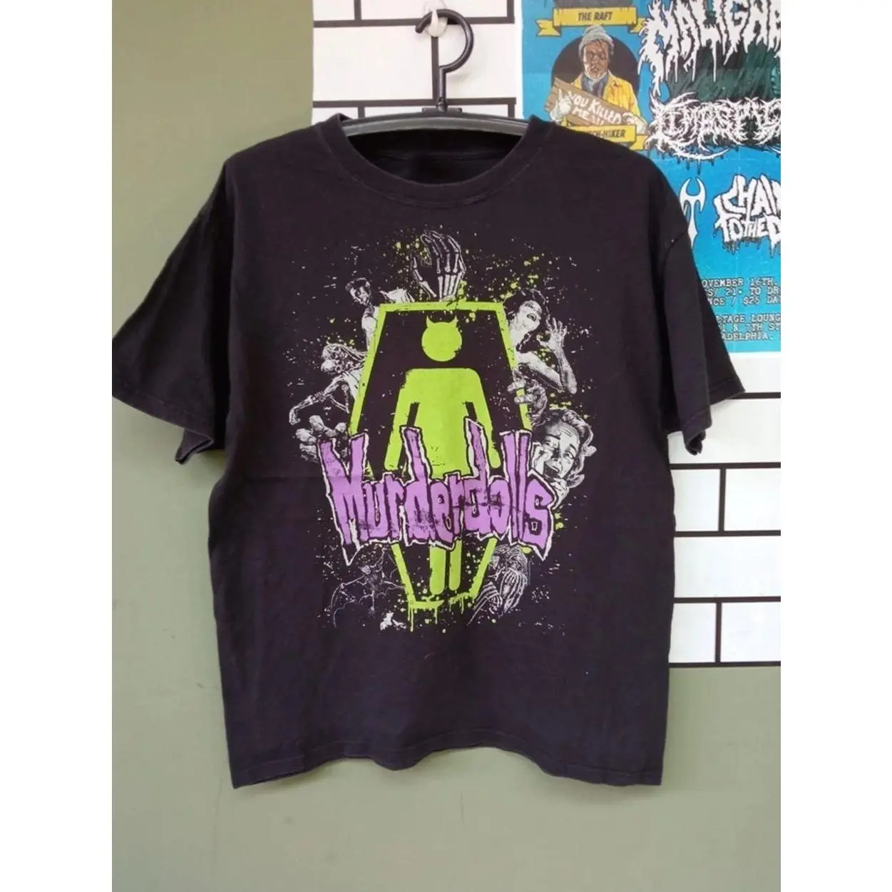 Murderdolls Tour Vintage T Shirt Rock Band Concert Album NZ231 FREE SHIPPING 8