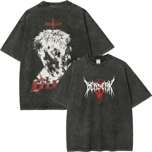 BERSERK Unisex Fit Washed T-Shirt24