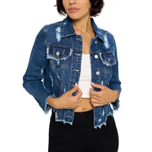 Ivania Denim Jacket-99%COTTON . 1%SPANDEX / 98%COTTON . 2%SPANDEX