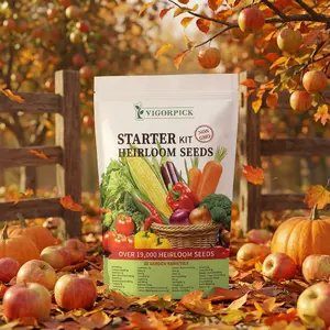 [Upgraded Version] Sustainable Seed Collection - 35 Assortment Box for Urban Gardening & Cultivating Long-term Vegetables Heirloom Leafy Blend Ideal Planting Package for All Family Yards