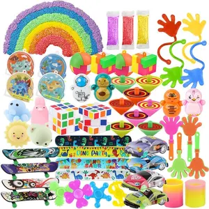 Easter gifts 60 Pcs Party Favors Carnival Treasure Box Toys Classroom Prizes Small Mini Bulk Gifts Toys Pinata Easter Basket Stuffers for Kids Boys Girls , Goodie Bags Fillers for Kids Birthday Party