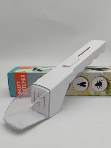 Child Insect Trap Quick Release Bug Catcher Tool, Transparent Observation Window, 27cm Non-Contact Insect Container, Suitable for Kids Adults