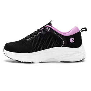 FitVille Women's Cloud Wanderer Stretch Knit Walking Shoes V18 Sneaker Trainer Running Outdoorfun