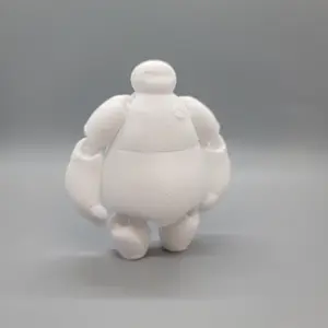 Flexible 3D Printed Baymax: Adorable and Poseable Hero