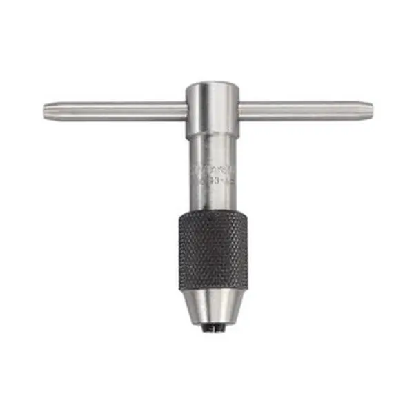 Starrett T-Handle Tap Wrench, 1/16 to 3/16 in Tap Capacity, 2 inches Overall Length, Manufacturer Part #50427, Serial Number #86404480, 1/16 To 3/16 Inch