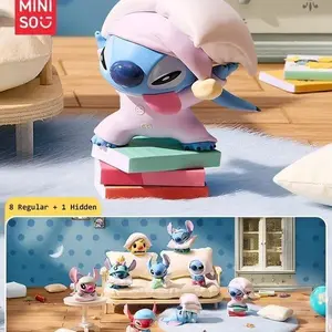 [For Live]Disney Official Stitch "Pillow Fight Series" Blind Box – Adorable Kawaii Collectible Figures, Mystery Surprise for Fans, Cozy Room Decor for Her