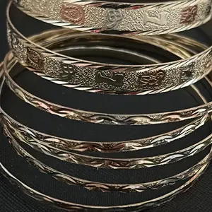 Blazing Royalty 7 bracelet set