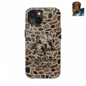 Old School Camo Southern Style Duck Dog Tough Phone Case,for iPhone 16/15/14/13/12/11 pro max Gifts for Him, Hunting Gifts, Duck Hunting Compatible with Samsung Galaxy S25