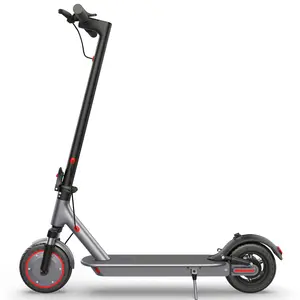 Certified foldable Electric Scooter 350W Motor, 8.5" Solid Tire 19 MPH Speed Power by 350W Motor, DualSuspension, Portable Brakes App ControlRange
