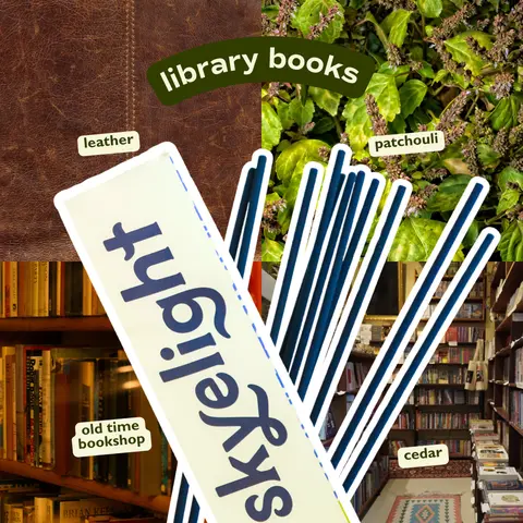 Library Books Scented Incense Sticks